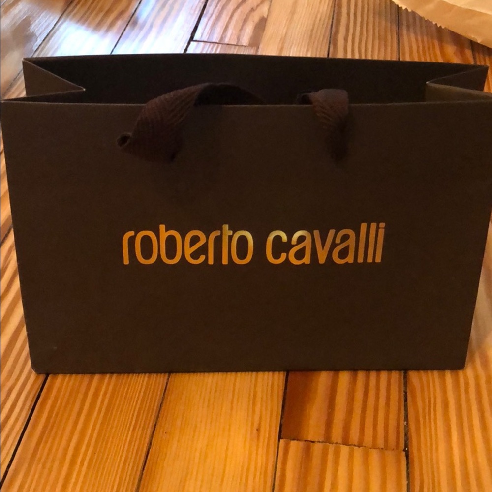 Roberto Cavalli shopping bag